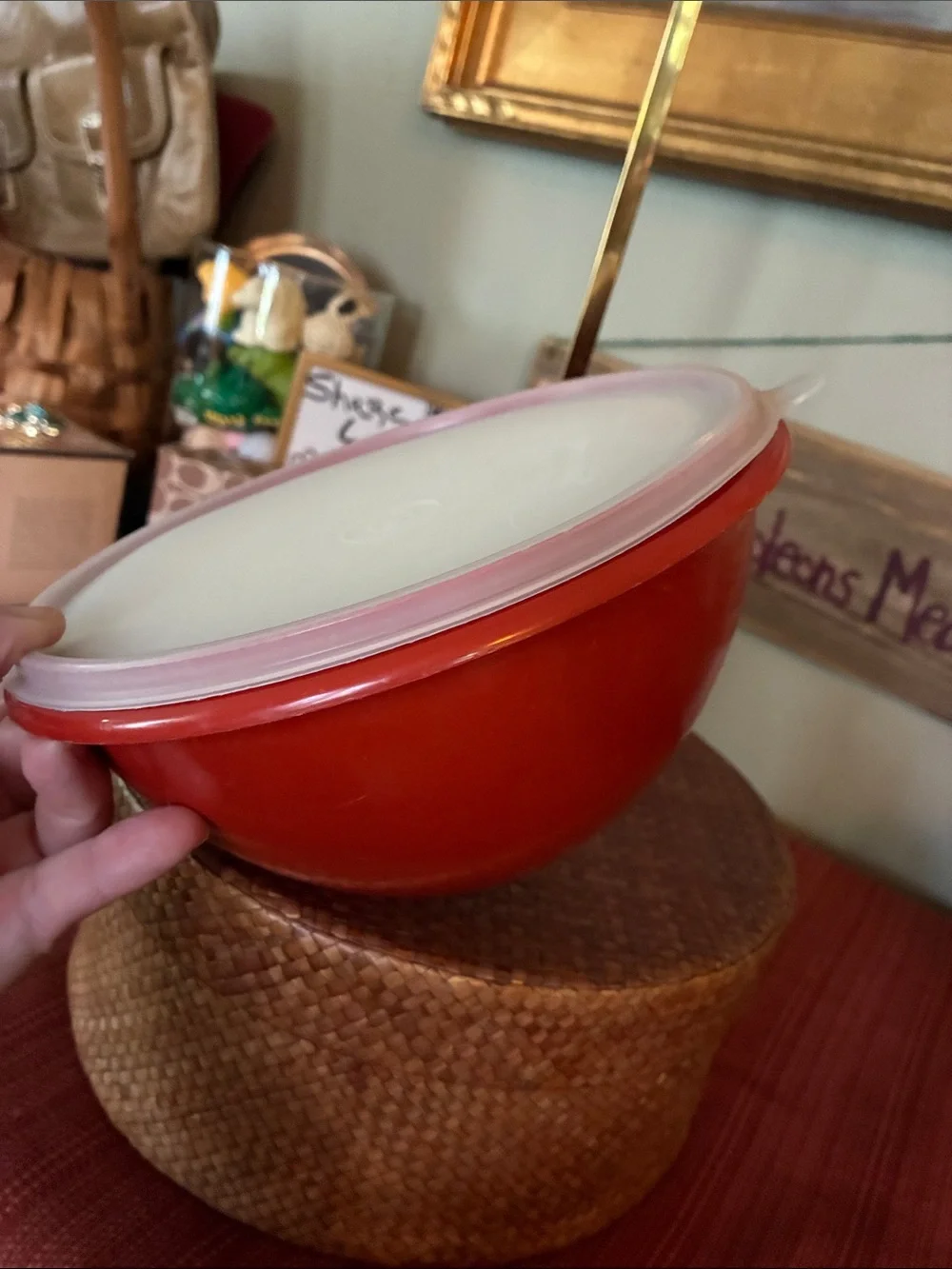 Tupperware vintage harvest